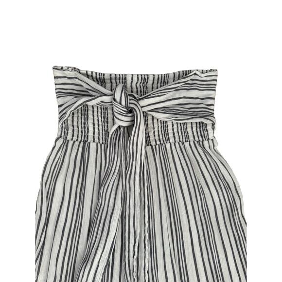 Lascana jumpsuit cropped striped size 6 wide leg sleeveless - Picture 2 of 7